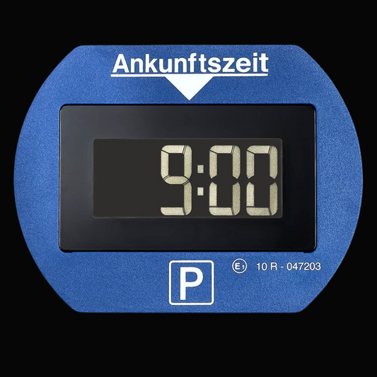 Needit Elektronische Parkscheibe Park Lite I Automatische Parkscheibe Elektrisch Mit Zulassung Vom Kraftfahrt-Bundesamt I Digitale Parkuhr Mit 2 Displays & Vielen Funktionen, Langlebig & Zuverlässig