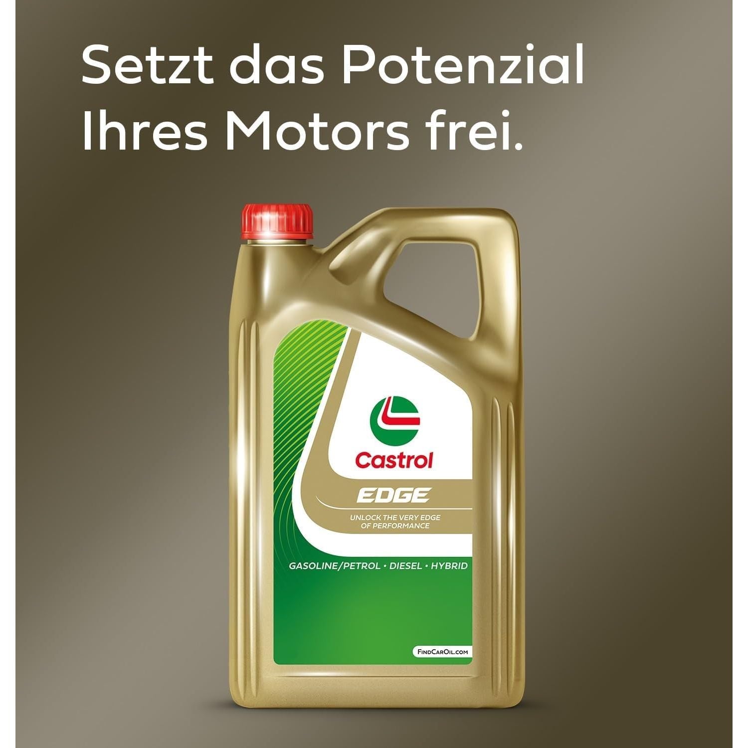 Castrol EDGE 5W-30 LL Longlife Motoröl, 5L, Gold